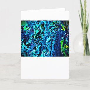 Cartão Abstrato Color Study 72, Card