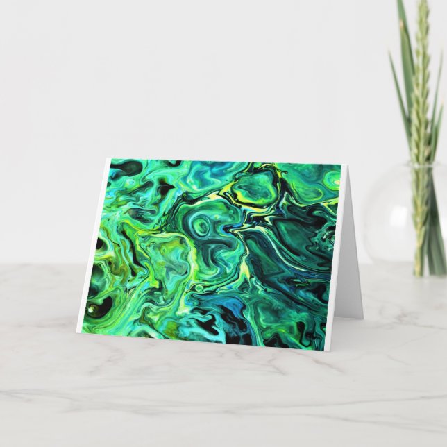 Cartão Abstrato Color Study 78, Card (Frente)