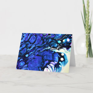 Cartão Abstrato Color Study 79, placa