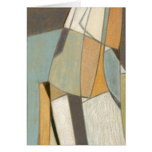 Cartão Abstrato com cores sem som