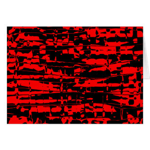 Cartão Abstrato Crackle