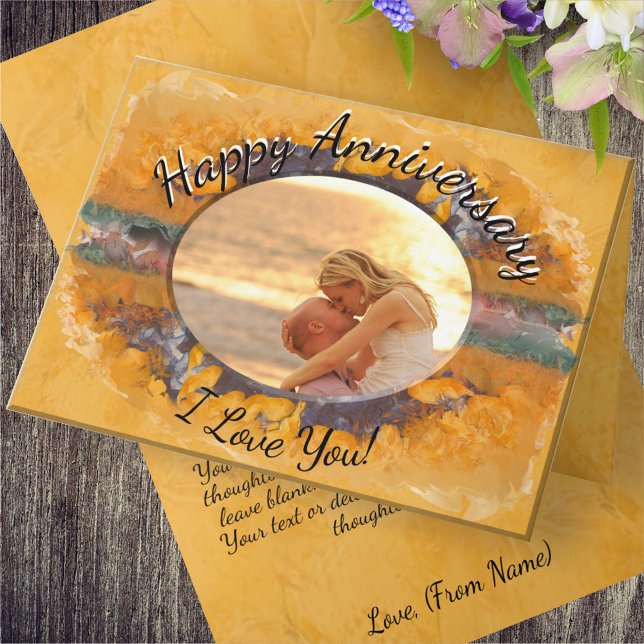 Cartão Abstrato de aniversário Sunset 0612 (Criador carregado)