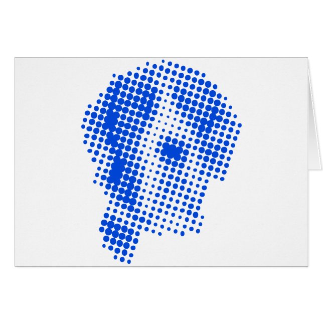 Cartão Abstrato do manto (Frente Horizontal)