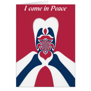 Cartão Abstrato E.T. Art Impressão