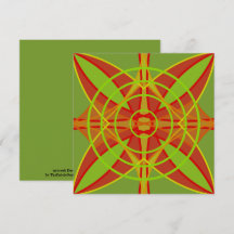 Abstrato Geométrico de Design de Cores de outono