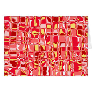 Cartão Abstrato Mosaico