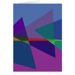 Cartão Abstrato nº 415 "Ponto de mudança"