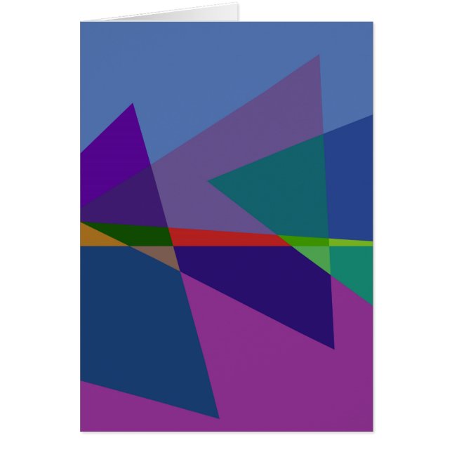 Cartão Abstrato nº 415 "Ponto de mudança" (Frente)