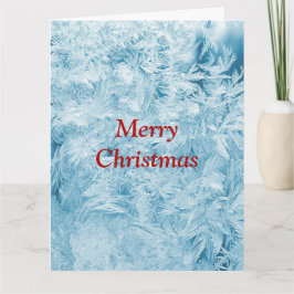 Cartão Abstrato, penas e flocos de neve