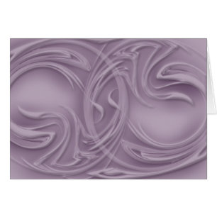 Cartão Abstrato sombra curva sobre Dentro Vazio roxo
