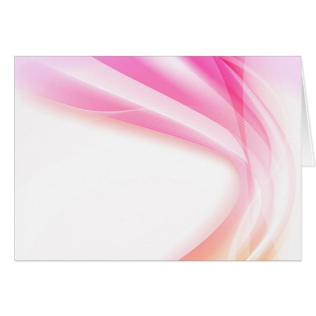 Cartão Abstrato Swirl 3 (paisagem) (Frente Horizontal)