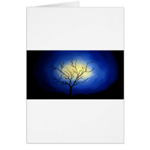 Cartão Abstrato Tree - Arte Moderna