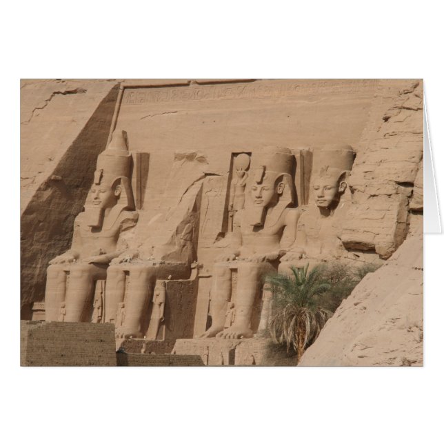Cartão abu simbel palm (Frente Horizontal)