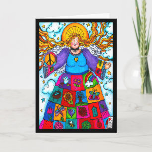 Cartão Abundant Bessings Nature Angel Card