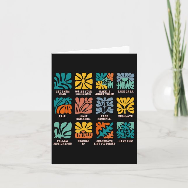 Cartão Aby Applhavior Analyst Advocate Lets (Frente)