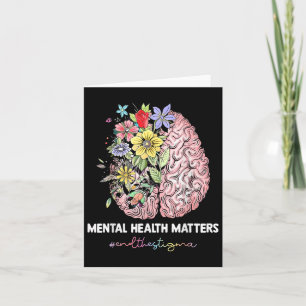 Cartão Acabe Com O Stigma Mental Health S Mental Health A