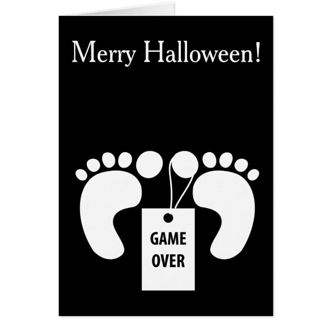 Cartão Acabou o jogo (Frente)