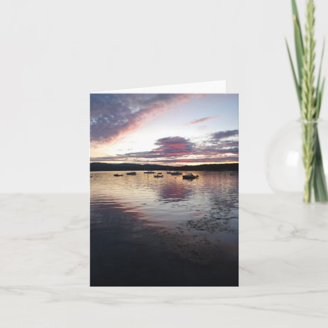 Cartão Acadia Sunrise Notecard -2 (Frente)