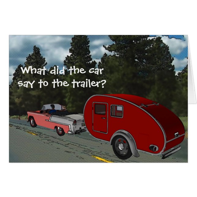 Cartão Acampamento É Minha Vida (Frente Horizontal)