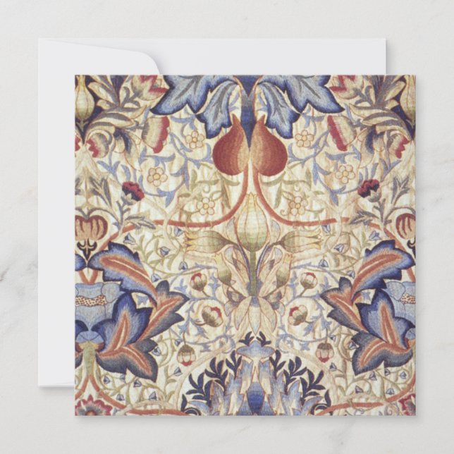 Cartão Acanthus (por William Morris) (Frente)