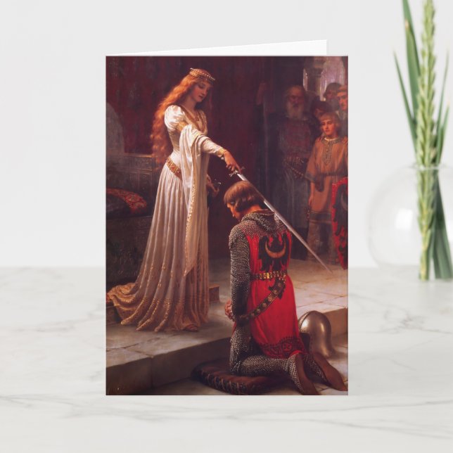 Cartão Accolade - The Knight (Frente)