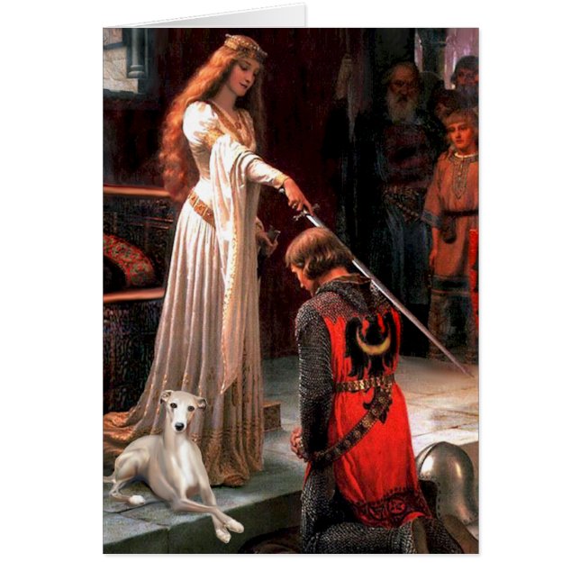 Cartão Accolade - Whippet 2 (Frente)