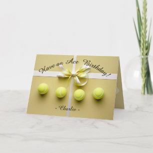 Cartão 🎾 Ace Ace Ace Bliss