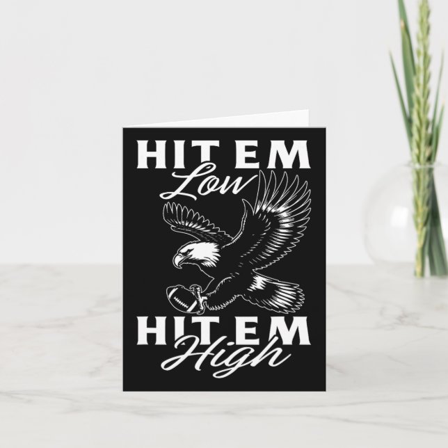 Cartão Acerte-os Baixo Acerte-os Alto  (Frente)