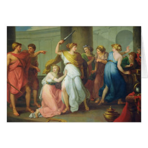 Cartão Achilles reconheceu, 1799