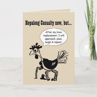 Cartão Acidente de Hopway até a substituição do joelho