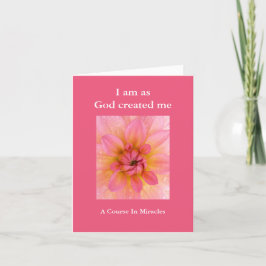 Cartão ACIM birthday card - A Course In Miracles