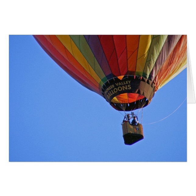 Cartão "Acima, acima de e afastado " (Frente Horizontal)