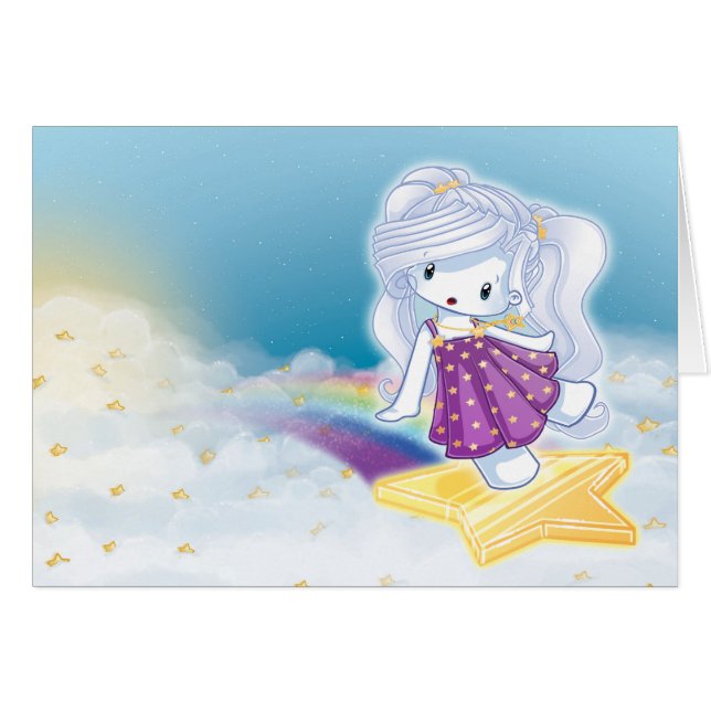 Cartão Acima das nuvens (Frente Horizontal)