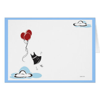 Cartão Acima de ascendente e afastado