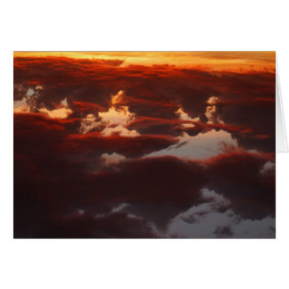 Cartão Acima Do Céu