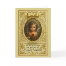 "Acolhido à Luz de Velas: Uma Bênção de Natal"