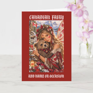 CARTÃO ACOMPANHANTES DE FADAS INTERNACIONAIS -CANADENSES