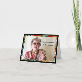 Cartão Aconselhamento Humorístico