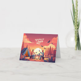 Cartão Acordando Para o Amor