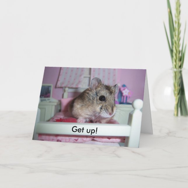 Cartão Acordar! (Frente)