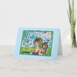 Cartão Acredite em si mesmo.