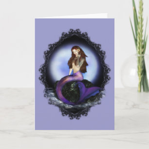 Cartão Acredite no Mermaid Greeting Card