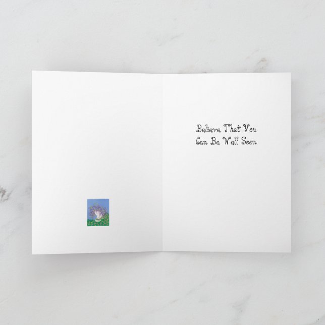 Cartão Acredite, Recupere-se (Interior)