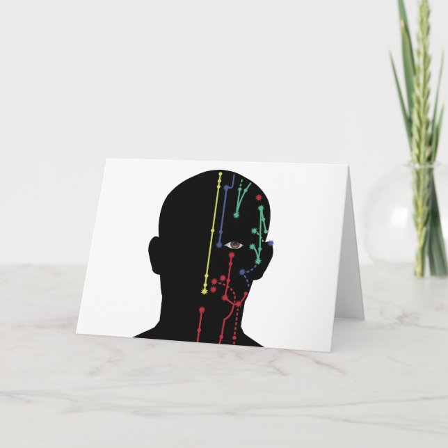 Cartão Acupuncture Greeting Card (Frente)
