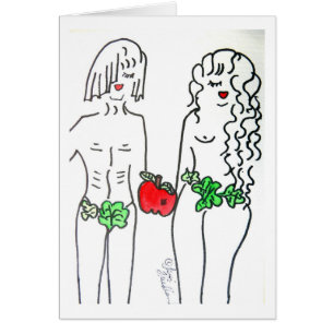 Cartão Adam & véspera