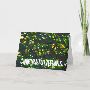 Cartão Add Your Text   Green Thicket II