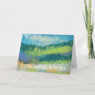 Cartão Add Your Text   Impasto Field II