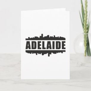 Cartão Adelaide Austrália Paisagem Urbana Presente Divert