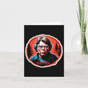 Cartão Adesivo Stephen King