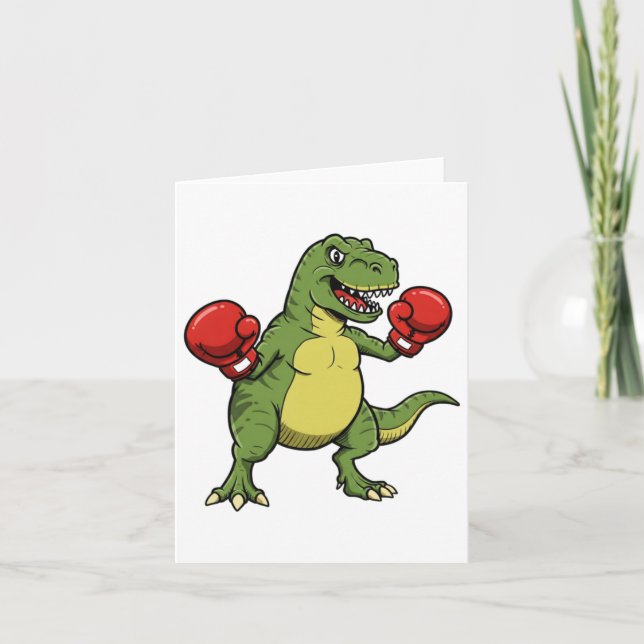 Cartão Adesivo Trex Fighter  (Frente)